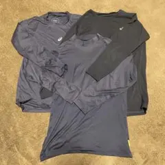 ASICS/SOPH. ネイビー アンダーシャツ 3枚セット