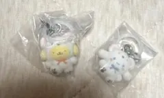 サンリオ めじるしアクセサリー ふわふわスノー　２つセット