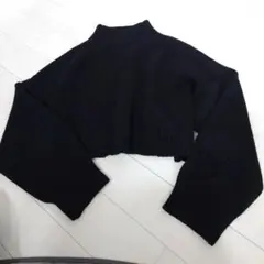 神戸レタス クロップド丈 長袖ニット