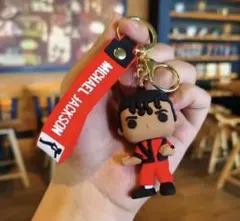 マイケル・ジャクソン　フィギュア　マスコット　キーホルダー