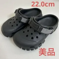 クロックス　オフロード スポーツ クロッグ　22cm ブラック CROCS