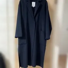 新品　niko and... ロングコート ネイビー