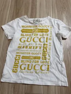 GUCCI プリントTシャツ ホワイト/イエローのサムネイル