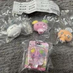 たまごっちカプセルフロッキーズ3点& ブリスターパッケージ1点