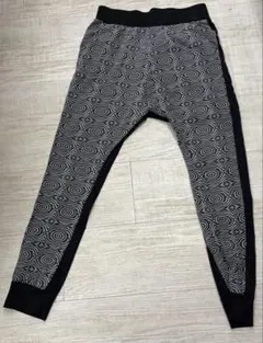 R-LONDON サルエルパンツ　スパイラル模様