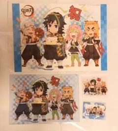 鬼滅の刃★富岡義勇★バースデイセット★ランチョンマット★アクリルスタンド★②