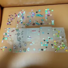 平成レトロ　ぷっくりシール10種