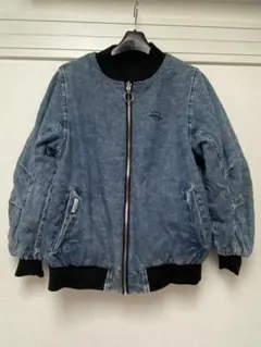 週末セール！美品　ピンクラテ　リバーシブルジャンバー