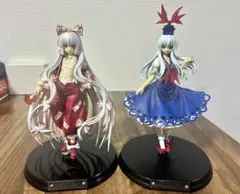 東方project 1/8スケールフィギュア　藤原妹紅&上白沢慧音