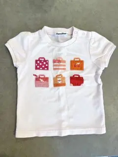 familiar ファミリア 半袖Tシャツ バッグモチーフ