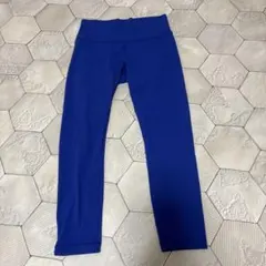 lululemon青色スリムフィットハイウエストヨガパンツ - メルカリ
