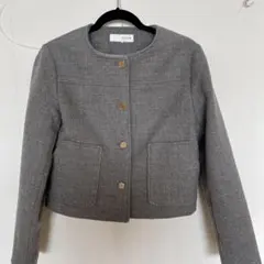 2025年最新】ZARA レディース ノーカラージャケットの人気アイテム