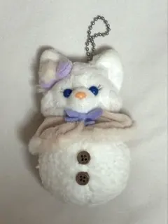 ダッフィーフレンズ リーナベル 雪だるまぬいぐるみチャーム