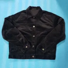 ユニクロ　コーデュロイ　ジャケット　ベロア