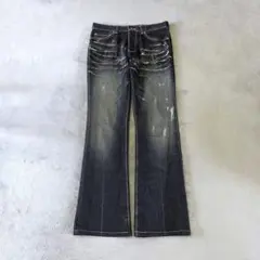 archive TORNADO MART flared denim Y2K