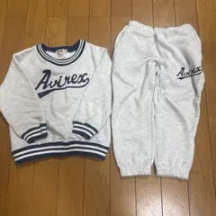 AVIREX キッズ100 スウェット上下