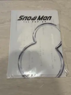 Snowman 1st popupミニポスターLホルダーセット バンコク限定