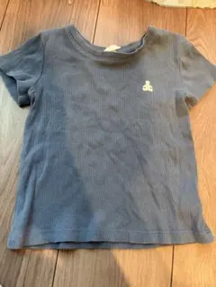 Gap くま刺繍 リブTシャツ