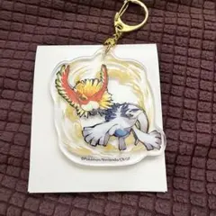ポケモンレジェンドリサーチ　ルギア　ホウオウ　アクリルキーホルダー