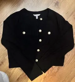 h&m ノーカラージャケット