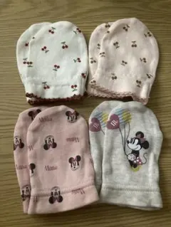 ベビー用ミトン4点セット