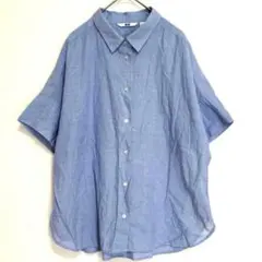 【ユニクロ】コットン100% シャツ ドルマンスリーブ サイズL シンプル