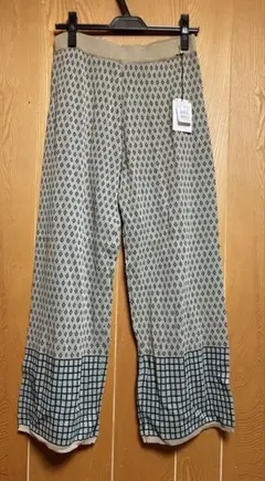 新品】M.&KYOKO ワイドパンツ 佐藤繊維 エムアンドキョウコ - メルカリ