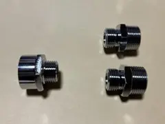 フレキ用ニップル　ブッシング　セット　水道配管　接続　給水　部材　ボイラー減圧弁