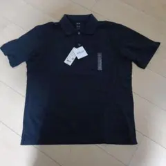 UNIQLO　AIRism 黒 ポロシャツ M