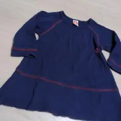 katvig 長袖 ワンピース 赤いロゴ