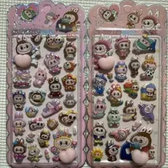 は*ト様 新品3D立体　ボンボンドロップシール 2枚セット