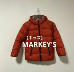 MARKEY'S マーキーズ キッズ 中綿 ダウンジャケット オレンジ 140