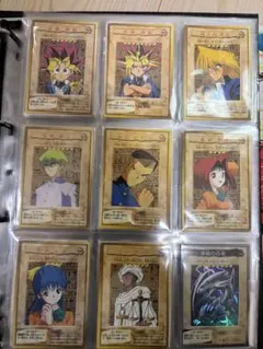 遊戯王 バンダイ版 8枚セット 武藤遊戯 城之内克也 真崎杏子 本田