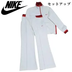 NIKE　セットアップ　ジャージ　00's　Y2K　スウッシュ刺繍　フレアパンツ