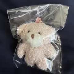 【新品1つ】 森のクマちゃん ぬいぐるみボールチェーン ピンククマちゃん