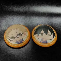 ハイキュー!! タイトーくじ 缶バッジ 2個セット