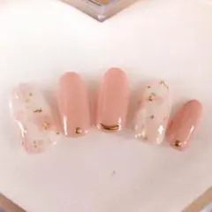 ネイルチップ ジェルネイル タイダイ ニュアンス カーブスティック シンプル