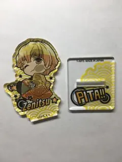 我妻善逸　アクリルスタンド　ぴた！でふぉめ