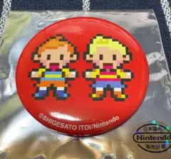 ほどよくバラけたMOTHERカンバッヂ 缶バッジ マザー3 リュカ＆クラウス