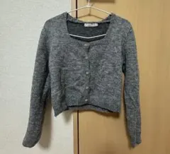 shein グレーカーディガン