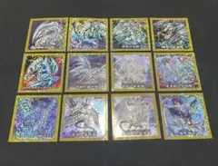 【未使用】遊戯王　ハイチュウ　シール　コンプ　12枚まとめ売り コンプリート