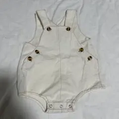 サロペット 韓国 80 ホワイト