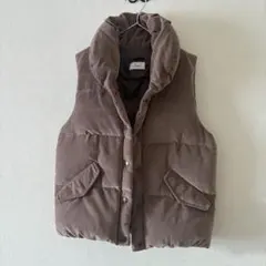 アーバンリサーチ ブラウン ダウンベスト レディース