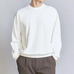 HI-LINE 3/90 ギザコットン クルーネック ニット