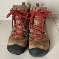KEEN ハイカット登山靴 ブラウン24.５㎝