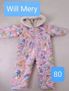 ウィルメリー　Will Mery 　80サイズ ジャンプスーツ　スノーウェア