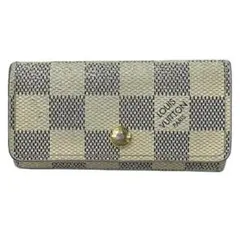 ルイヴィトン キーケース ミュルティクレ4 アズール CT4131 財布 ダミエ