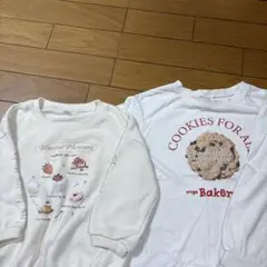 お菓子モチーフ トレーナー