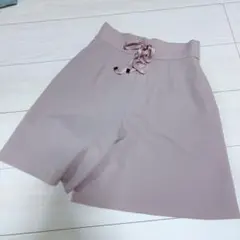 プロポーションボディドレッシング　レースアップ　キュロット　パンツ