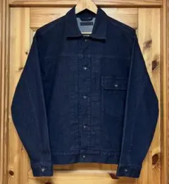 UNIQLO 1st ファーストタイプ ストレッチ入りデニムジャケット［L］